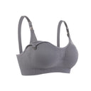 Pregnant Women Without Steel Ring Front Open Buckle Plus Size Seamless Breastfeeding Bra Adjustment Type Gathering Bra Underwear - V.I.P Digital Presence