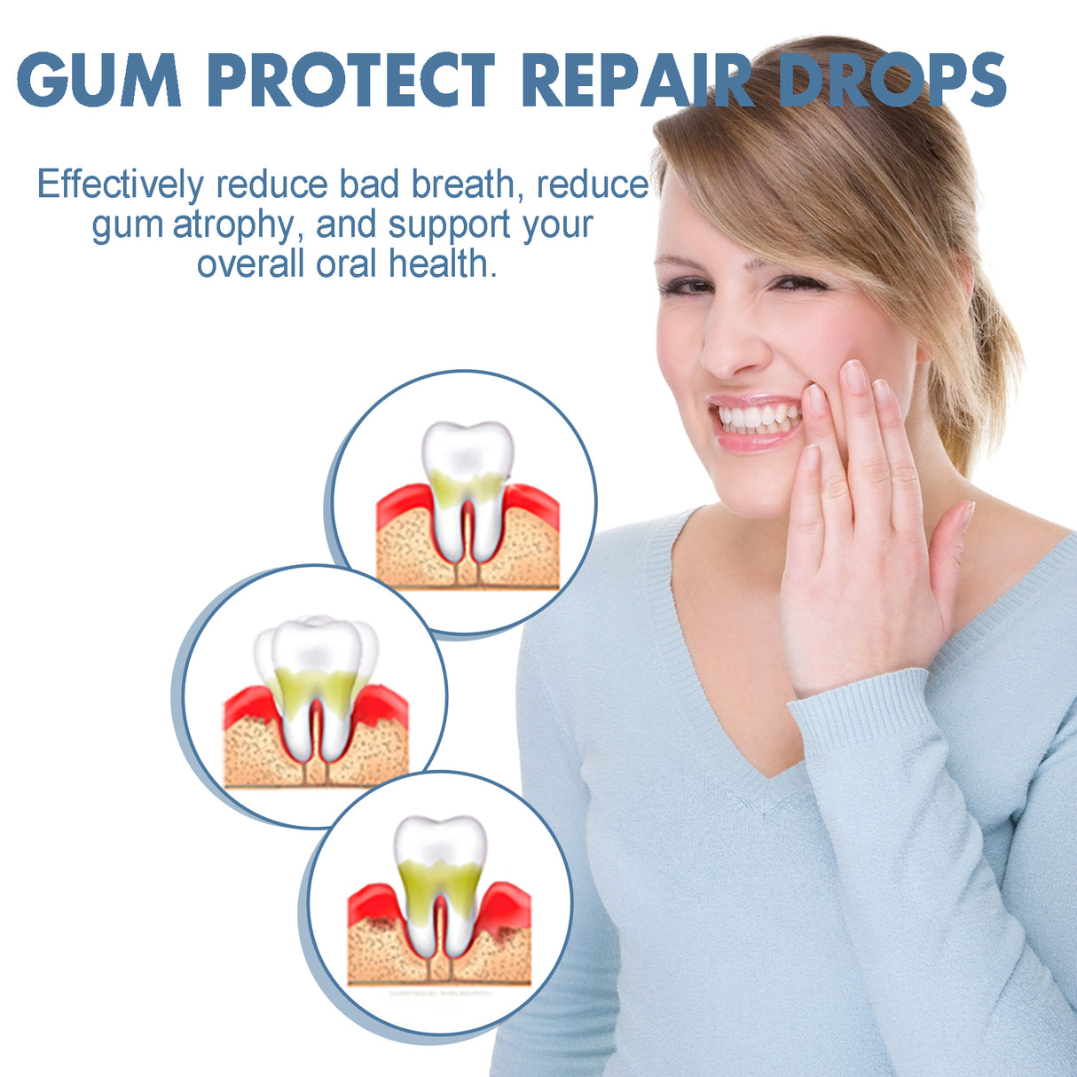 Gingival Repair Series, Cleaning Stains, Tartar, Whitening Teeth, Oral Health Care - V.I.P Digital Presence