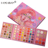 HANDAIYAN 84 Color Makeup Palette Eye Shadow + Blush + Highlight Eye Shadow Set Set Box Pearl Matte Eye Shadow - V.I.P Digital Presence