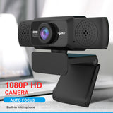 1080P high-definition computer camera with 360 degree rotatable video conferencing and live streaming of online courses - V.I.P Digital Presence