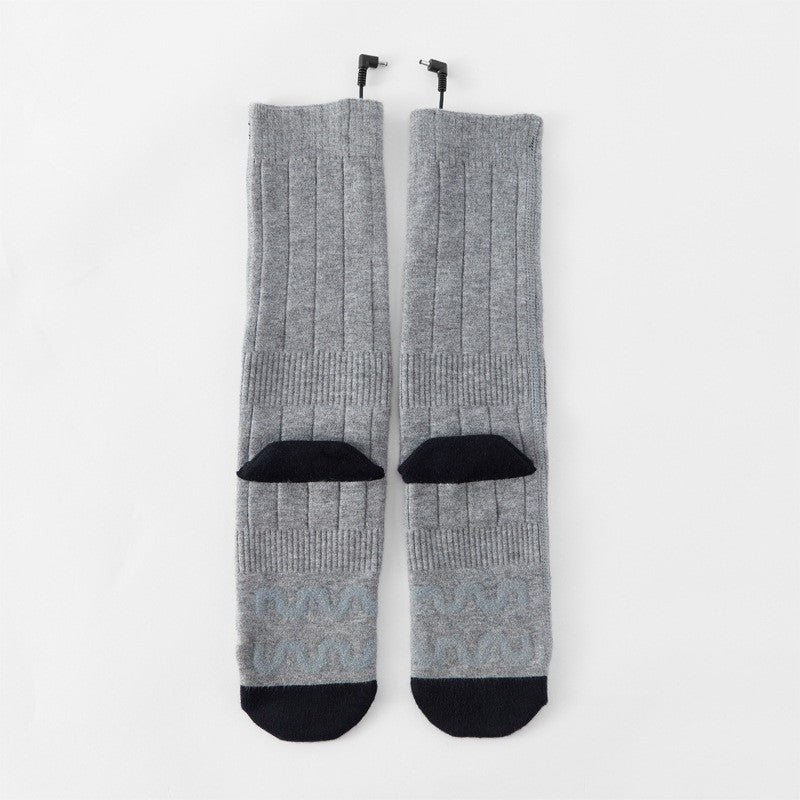 Heating socks, warm electric socks, USB charging long tube skiing socks, men's and women's winter heating and foot warming socks - V.I.P Digital Presence