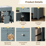 36 inch modern mirror cabinet with adjustable shelves, 2 soft closing doors, and 6 drawer storage cabinet door organizers - V.I.P Digital Presence
