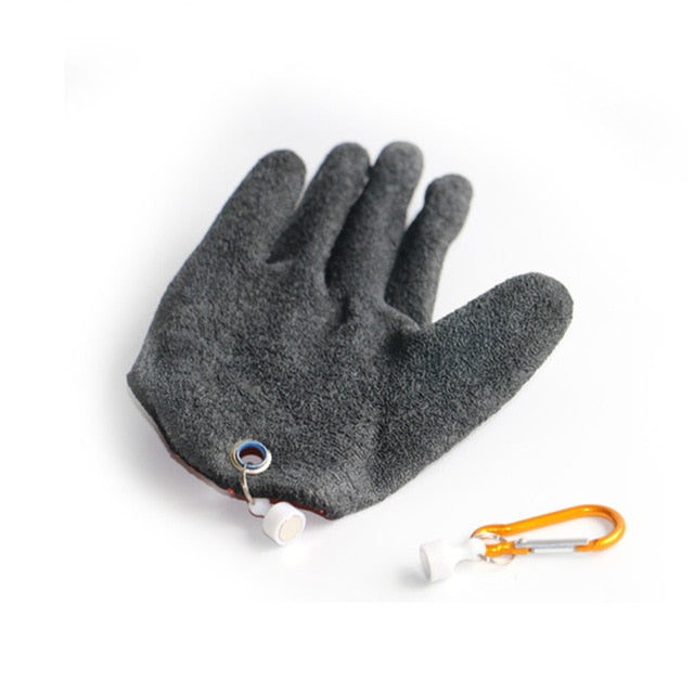 Fishing Catching Gloves Fisherman Professional Catch Fish Gloves with Magnetic Hooks Cut Puncture Resistant Protect Hand - V.I.P Digital Presence