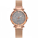 Rose Gold Women Watch Top Brand Luxury Magnetic Starry Sky Lady Wrist Watch Mesh Female Clock For Dropship relogio feminino - V.I.P Digital Presence