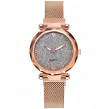Rose Gold Women Watch Top Brand Luxury Magnetic Starry Sky Lady Wrist Watch Mesh Female Clock For Dropship relogio feminino - V.I.P Digital Presence