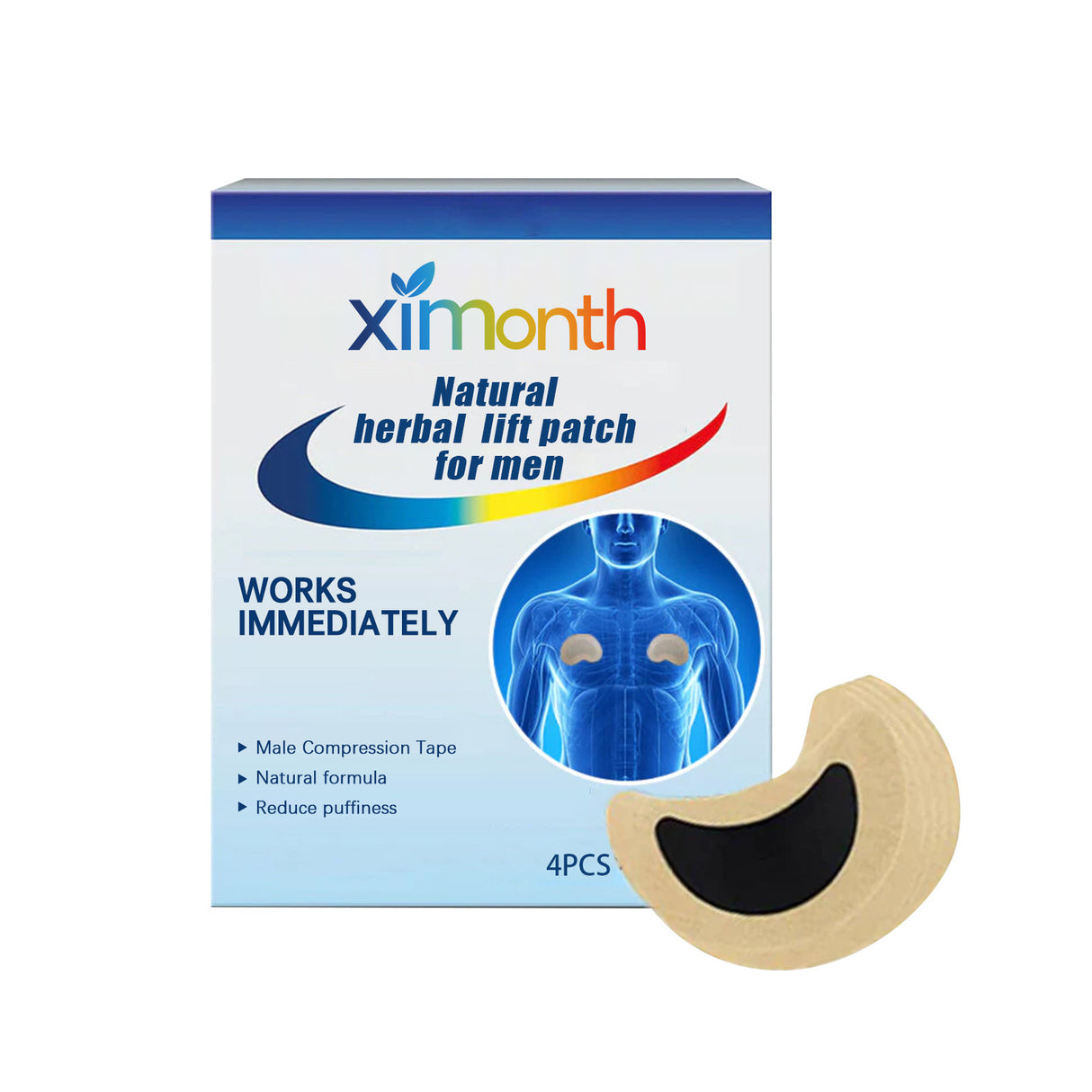 Natural Herbal Lift Patch For Men, Men's Firming Chest Skin Anti-Sagging Chest Shape Care Patch - V.I.P Digital Presence