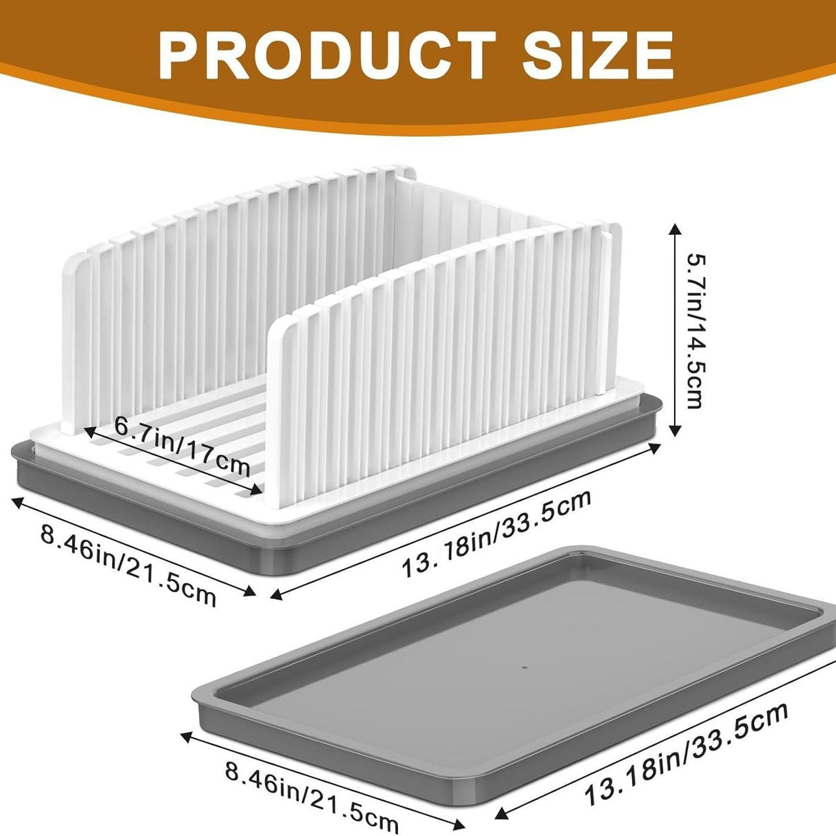 New detachable bread cutting tray Multifunctional foldable bread slicer with tray - V.I.P Digital Presence