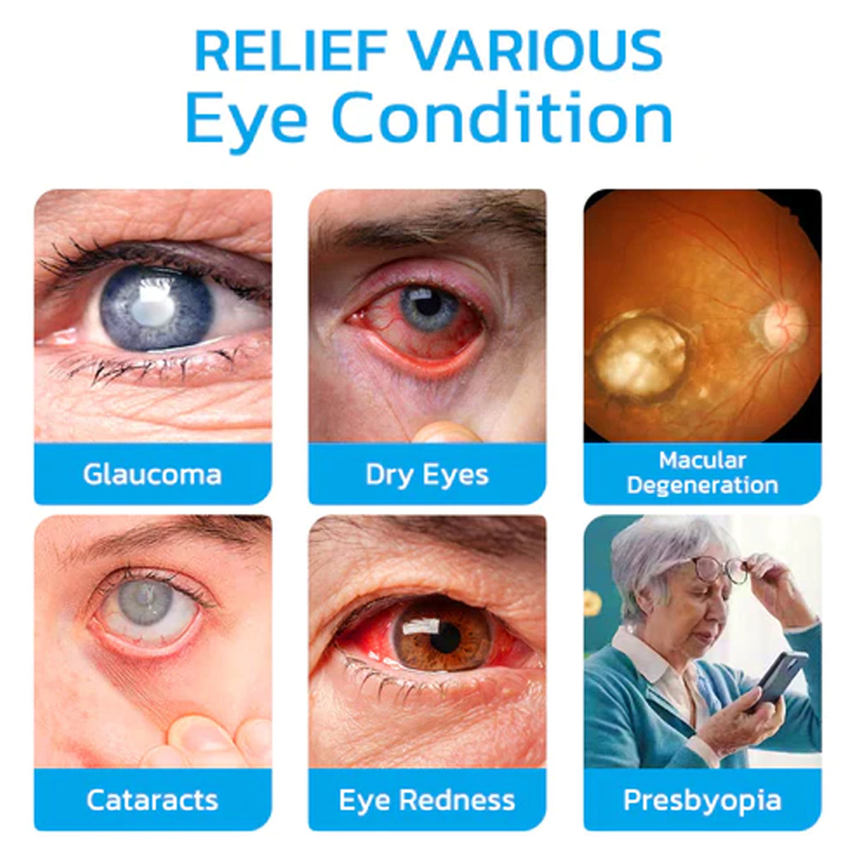 Rodillo de masaje para ojos: alivia la incomodidad ocular, hidrata el contorno de ojos y reduce la borrosidad.