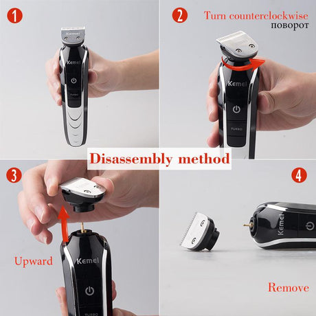 Whole body wash Rechargeable Multifunction Personal Electric Men Hair Clipper Shaver Beard Trimmers Nose Cutting Machine Haircut - V.I.P Digital Presence