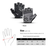 Half finger cycling gloves for men and women liquid silicone shock-absorbing and breathable sports bike fitness gloves - V.I.P Digital Presence