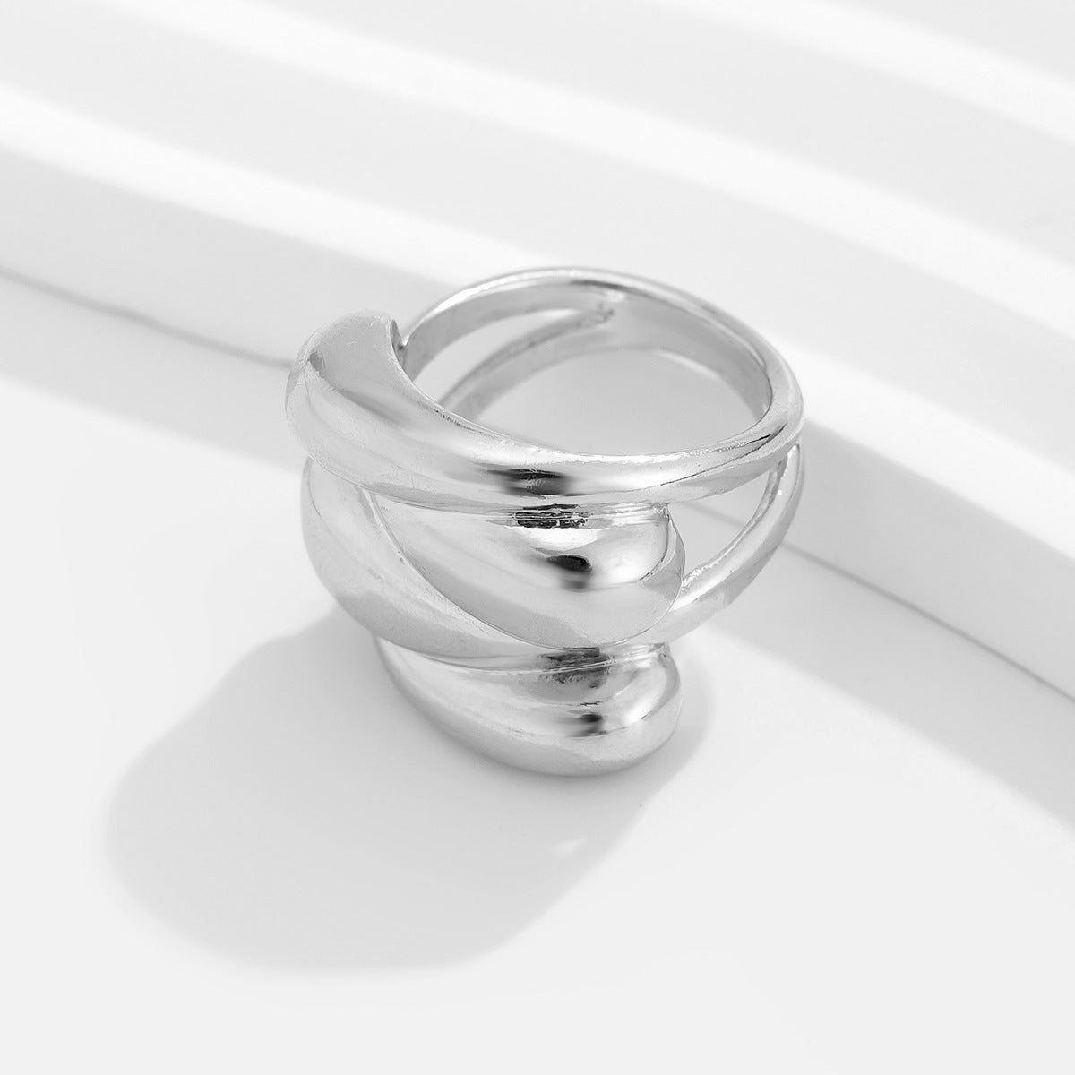 Retro personalized metal square mirror bracelet with frosted curve bracelet - V.I.P Digital Presence