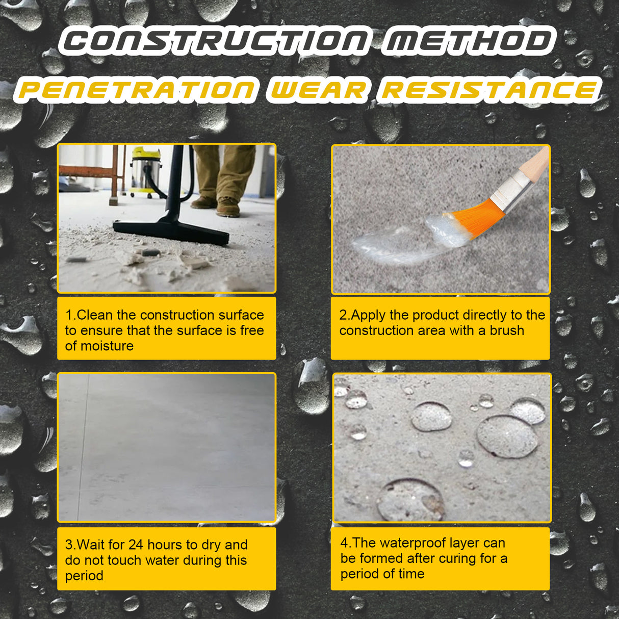 Jaysuing Bathroom Waterproofing Agent Anti-Leakage Water Plugging And Repairing The Outer Wall Of The Kitchen Without Smashing Bricks To Repair Leakage Sealing Paint - V.I.P Digital Presence