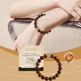 Gold Wire Sandalwood Bead String New Chinese Style Simple Minority Sense Ancient Style Style Play Decorative Bracelet - V.I.P Digital Presence