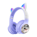 AKZ-09 Earphones Space Cabin Cartoon Simulation Cat Bluetooth Headwear Large Battery Earphones Foldable - V.I.P Digital Presence