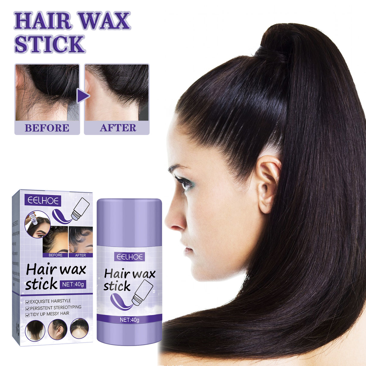 Hair Wax Rod, Hair Shredder Hair Wax Rod Small Hair Shredder Hair Shredder Hair Styling And Finishing Cream - V.I.P Digital Presence