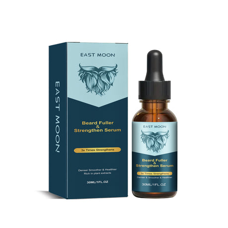 Beard Fuller & Strengthen Serum, Soft And Bright Men's Beard Strong Root Nourishing And Bushy Care Essence - V.I.P Digital Presence