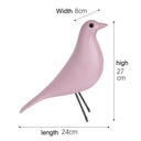 Nordic Pigeon Ems Bird Simple Creative Decoration Festival Gift and Peace Bird Resin Crafts Ornament - V.I.P Digital Presence