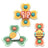 3pcs cartoon baby bath toy bee butterfly snail insect cute rotating fidget spinner toy with suction cup for kids gifts wholesale - V.I.P Digital Presence
