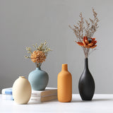 Ceramic vase set three piece set vase decoration and decoration home decor living room flower arrangement modern floral ware - V.I.P Digital Presence