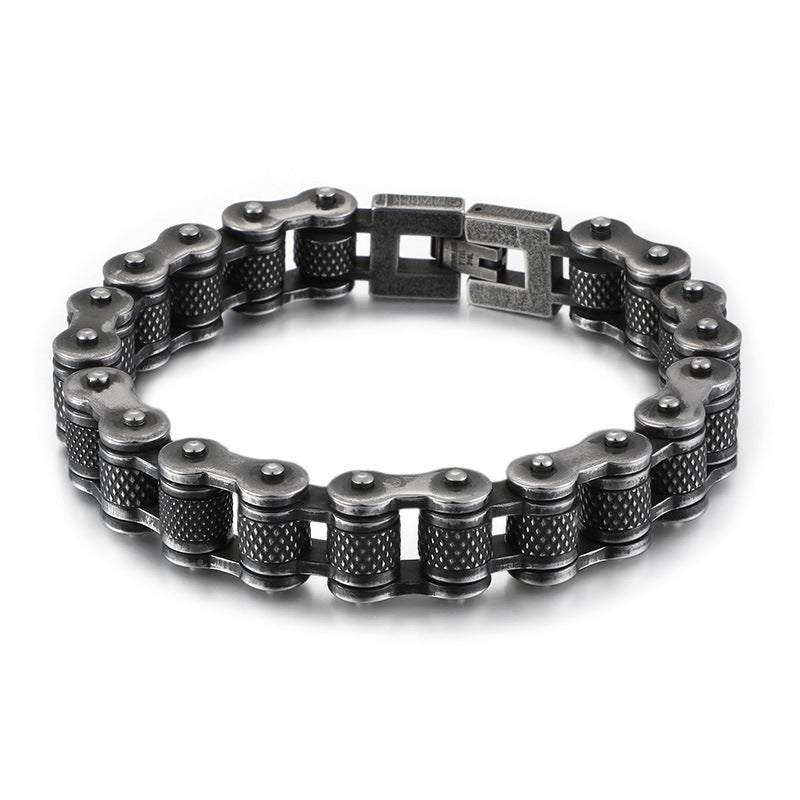 Bicycle Bracelet Titanium Steel Personalized Men's Motorcycle Chain Accessories - V.I.P Digital Presence