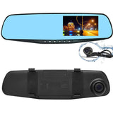 ANLUD Car Camera DVR Dual Lens Dash Cam Rear View Mirror Auto Video Recorder GPS Detector - V.I.P Digital Presence
