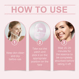 Collagen Skin Care Mask Brightens, Nourishes And Moisturizes Every Inch Of Skin
