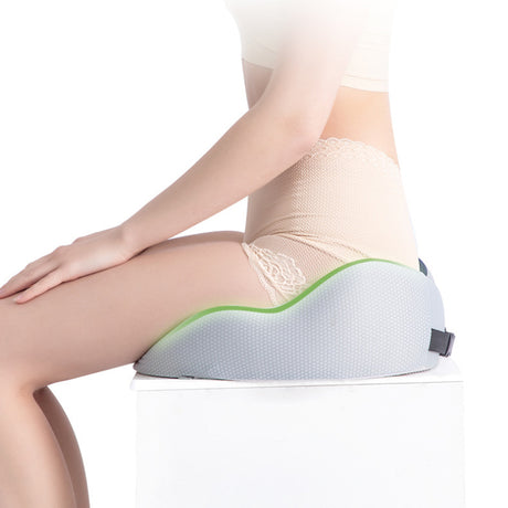 Chair Hip Cushion Hemorrhoids Cushion Fart Cushion Breathable Cushion Thick Office Long Sitting Memory Cotton Cushion - V.I.P Digital Presence