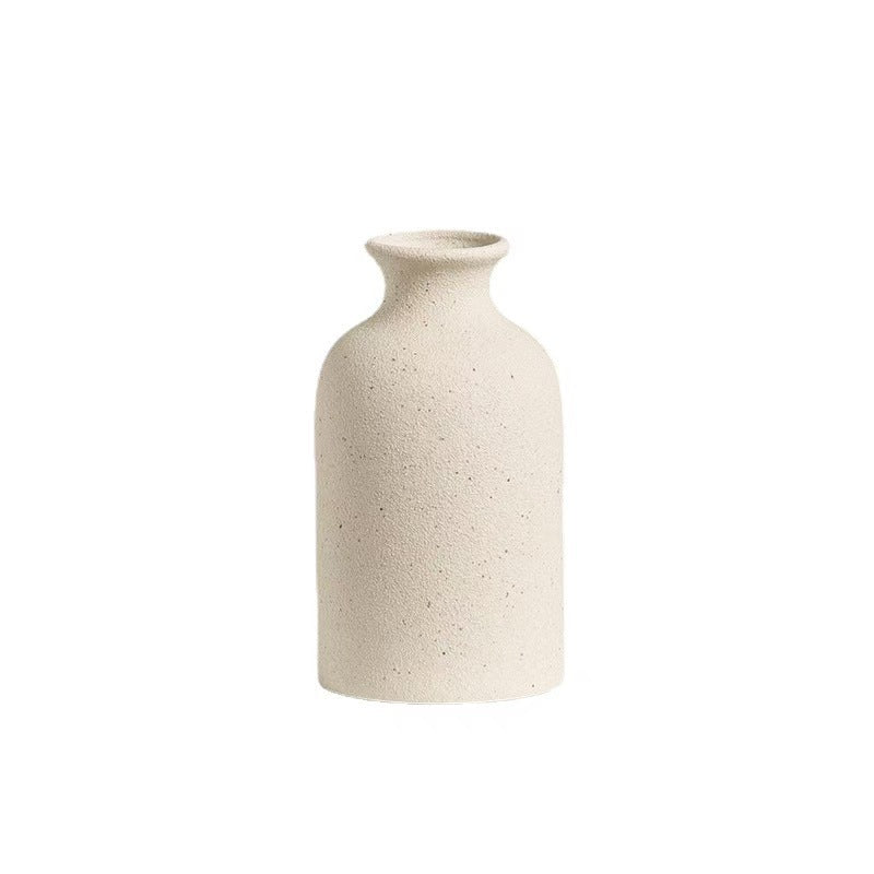 Ceramic Vases Ins Minimally Creative Home Dried Flowers Simulated Flowers Mini Small Flower Utensils Office Ornaments - V.I.P Digital Presence