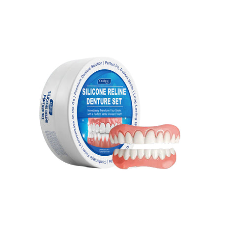 Denture Denture Set, Dental Cosmetic Set To Enhance Smile Beauty Comfortable Material Care Set - V.I.P Digital Presence