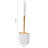 Luxury Toilet Brush Wall Mounted Holder Silicone Flat Head Cleaning Brush Corner Gap Cleaner - V.I.P Digital Presence