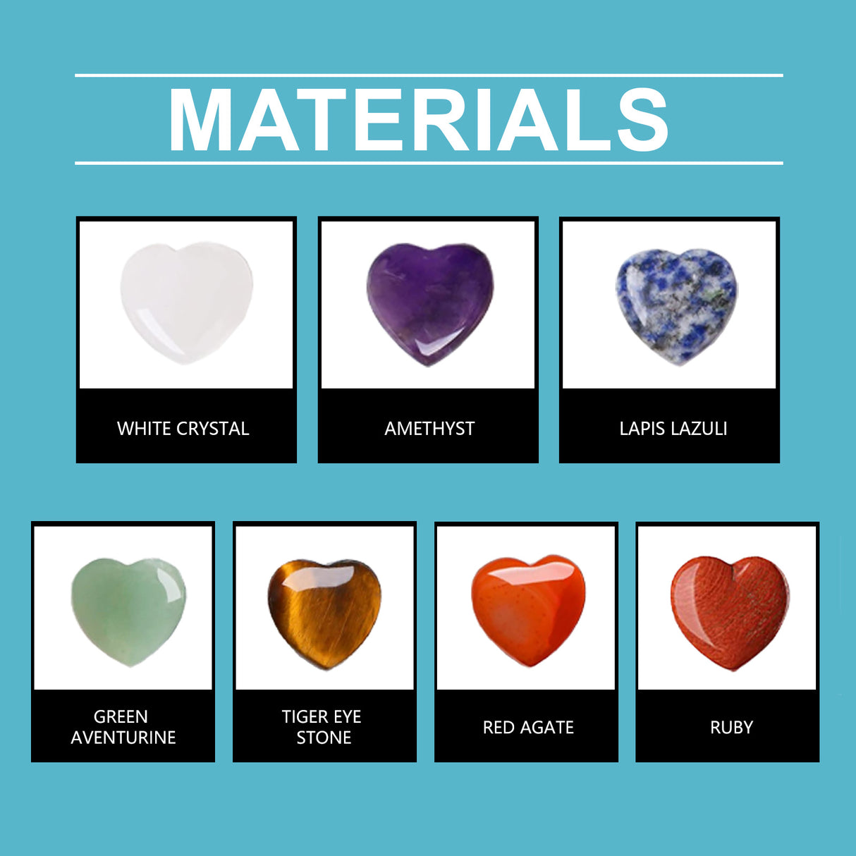 Love Crystal Healing Stone Set - V.I.P Digital Presence