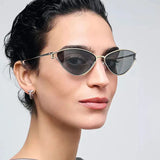 Cat Eye Sunglasses Women Trendy Vintage Vacation Designer Luxury Glasses Lentes De Sol Mujer Lunette Soleil Femme Vasos - V.I.P Digital Presence