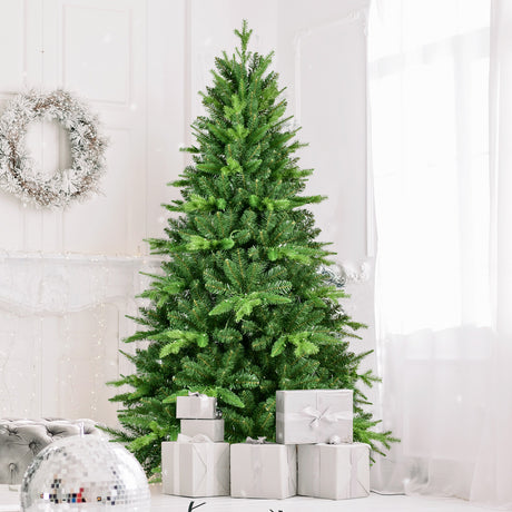 7FT PE&PVC Prelit Christmas Tree - V.I.P Digital Presence