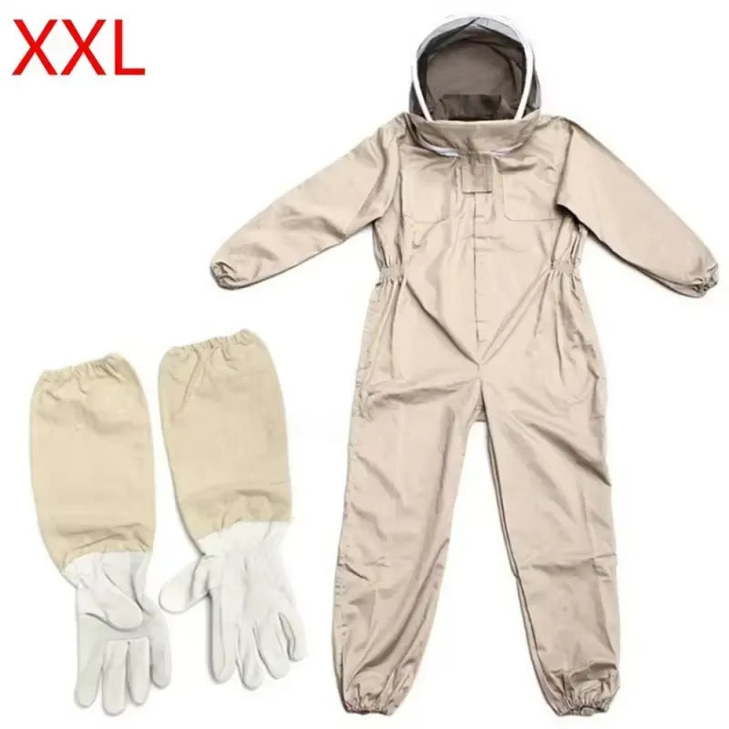 1 Set of Professional Ventilated Full - Body Beekeeping Suit with Gloves - V.I.P Digital Presence