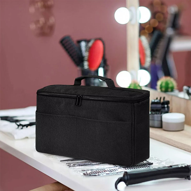 travel storage bag compatible with Dyson Airwrap Styler, a portable organizer with multi-pockets for hair curler and attachments - V.I.P Digital Presence