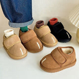 Baby Cotton Shoes Autumn/Winter New Children's Velvet Shoes Men's and Women's Shoes Fake Split Toe Snow Boots - V.I.P Digital Presence