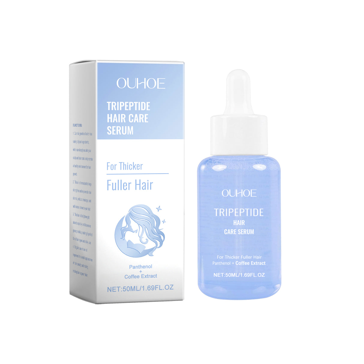 Tripeptide Hair Care Serum, Nourishes, Strengthens, Softeners And Improves Frizzy Hair - V.I.P Digital Presence
