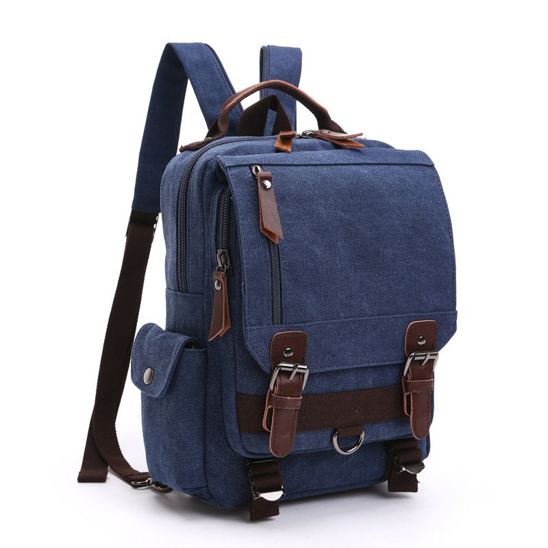 Canvas Backpack Men Travel Back Pack Multifunctional Shoulder Bag for Women Laptop Rucksack School Bags Female Daypack - V.I.P Digital Presence