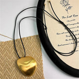 Gold Color Metal Rings Irregular Geometric Wide Noodle Finger Fing for Women Jewelry Retro Light Luxury  New Gift Accessorie - V.I.P Digital Presence