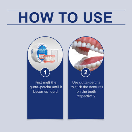 Denture Set Enhances Smile Appearance And Comfort Material Complete Denture Set - V.I.P Digital Presence