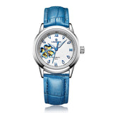 LAOGESH Women's Fully Automatic Mechanical Watch Fashion Hot Selling Night Glow Genuine Leather Steel Band Couple Watch - V.I.P Digital Presence