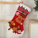 Christmas Day Decoration Cartoon Old Man Elk Snowman Window Decoration Cute Home Christmas Style Gift Bag Hanging Socks - V.I.P Digital Presence