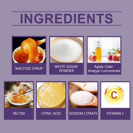 Dietary Gummies, Vitamin Supplement To Improve Immunity Apple Cider Vinegar Fudge - V.I.P Digital Presence