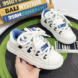 National trendy white shoes for men niche trendy thick soled sports sneakers for women - V.I.P Digital Presence
