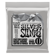 Ernie Ball John Mayer Silver Slinky Nickel Wound Electric Guitar Strings 3-Pack Tin - 10.5-47 Gauge - V.I.P Digital Presence