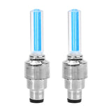 FORAUTO 2PCS Car Wheel LED Light Motocycle Bike Light Tire Valve Cap Decorative Lantern Tire Valve Cap Flash Spoke Neon Lamp - V.I.P Digital Presence
