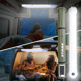 Outdoor folding inflatable camping light solar inflatable light waterproof magnetic suction column portable lantern - V.I.P Digital Presence