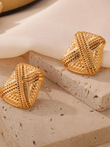 Titanium Steel Geometric Shape Earrings - V.I.P Digital Presence