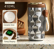 LED temperature display insulated cup 316 stainless steel cup intelligent coffee insulated bottle 410ml vacuum bottle coffee cup - V.I.P Digital Presence