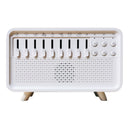 8 - Adjustable - White - Noise Air Aroma Diffuser Humidifier with Night Light and Bluetooth Speaker - V.I.P Digital Presence